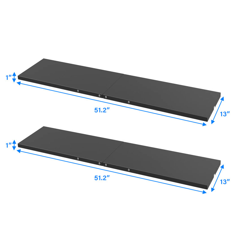 One Metal Shelving, Black