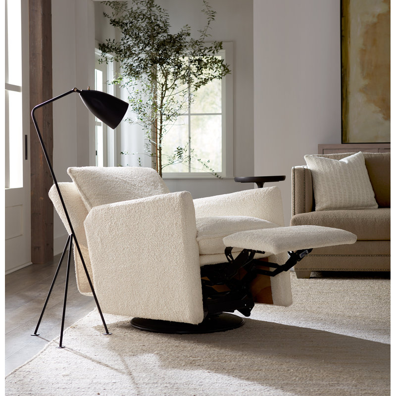 Fauteuil inclinable manuel pivotant Lulu, Mastic 3152