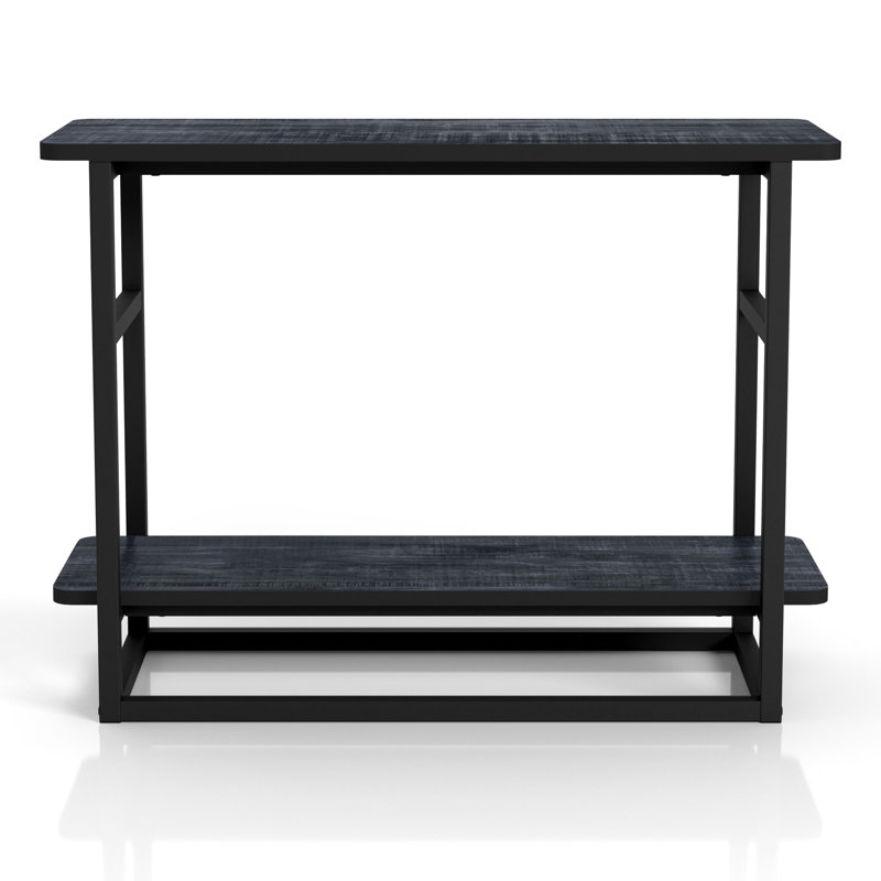Table de bout avec rangement Ormiston, Marine rustique