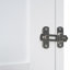 Grand lit escamotable avec armoire de rangement