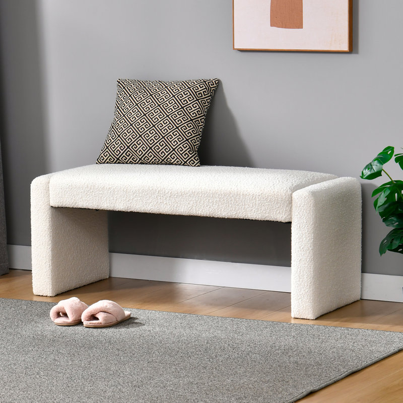 Banc rembourré 48 po