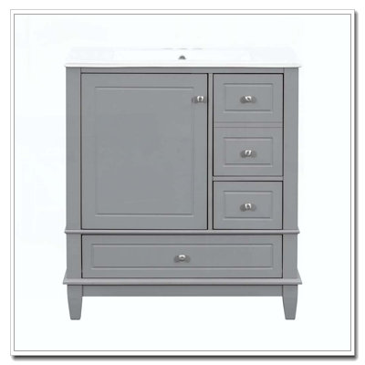 30" Bathroom Vanity with Sink