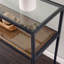 Console à plateau en verre pour le hall d'entrée ou le salon | Idée de cadeau