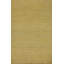 Tapis de vestibule oriental jaune et vert 3 x 5 Gabbeh