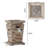 Eddie Tapered Stone Propane Fire Column