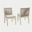 Ensemble de 2 chaises de salle à manger CORDOBA KD MP2