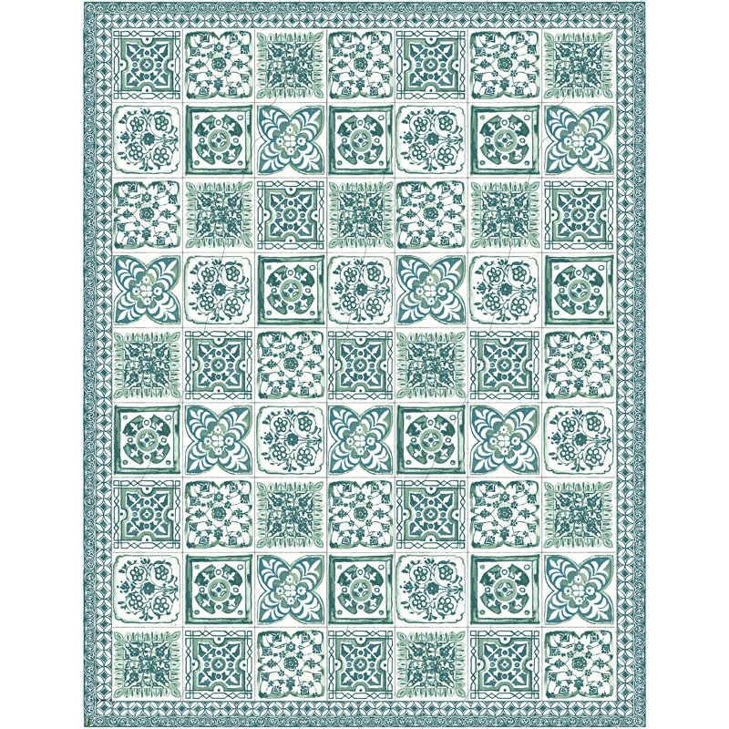 Damon Geometric Area Rug, Rectangle 155 x 200cm