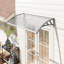 Dongguan Xiyite Trading Co., Ltd. 110 cm W x 60 cm D Polycarbonate Door / Window Awning