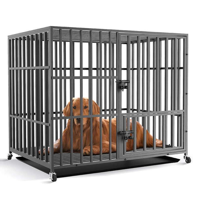 Cillian Pet Cage Crate, 93.5cm H x 117cm W x 78cm D