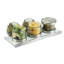 Luxe Metal Chilled Mixology Organizer - 16Oz Jar with Notched Lid