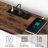 Console Table with Power Outlet Behind Couch Narrow Entryway Table-70303232-131100125