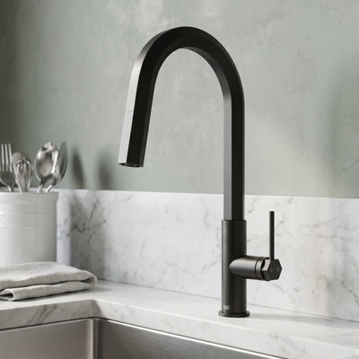 Hart 18" H 1-handle Pull-Down Kitchen Faucet