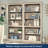 Miscellaneous Storage 5-Shelf Bookcase In Chalked Chestnut-121167968