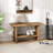 31.5''W Wood Bench with Storage Shelf Mortise and Tenon Design-743343237