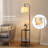 Floor Lamp with Table