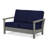 Harbour 52.25'' Wide Outdoor Loveseat with Cushions-127272269-127285437
