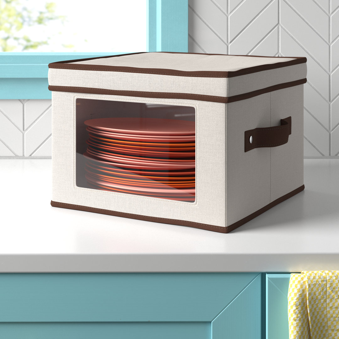 Messaline Dining Plate Storage Rebrilliant 