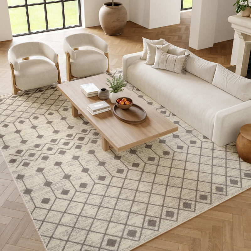 Vigue Geometric Indoor Rug, Rectangle 6' x 9'