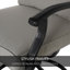 Swivel Patio Dining Armchair with Cushion