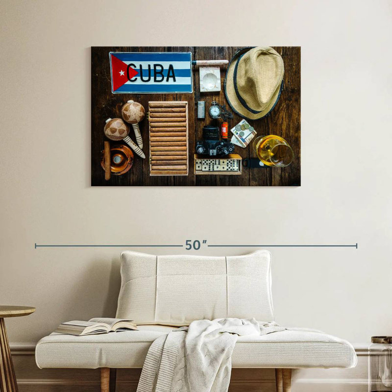 La culture cubaine, H 26 po x l 39 po
