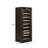 Intelligent Temperature-Controlled Multi-Tiered Black Grape Wine Cabinet