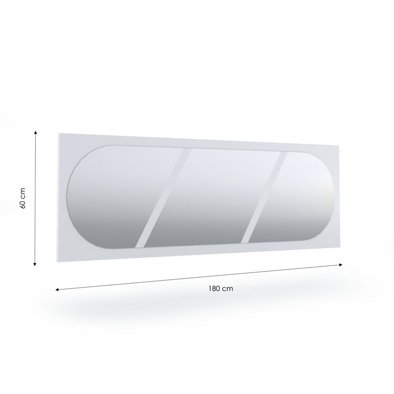Lilliam Flat Wall Mirror