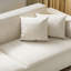 Coussin modulaire 74.80 "blanc 100% polyester-129579639-129579635
