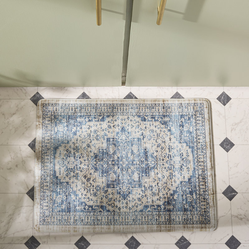 Kitchen Mat 116 Performance Oriental Non-Slip Mat, 1'-6" X 2'-0" Rectangle