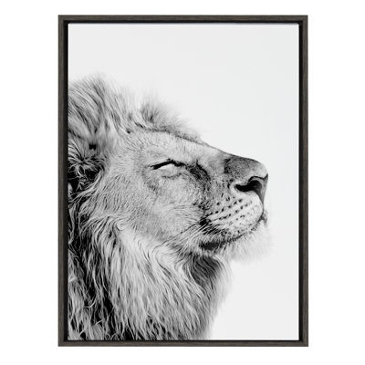 " Lion Self Actualizing " by Amy Peterson Art Studio