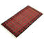 One-of-a-Kind 3'3" x 6' 1980s Rectangle Wool Area Rug in Brown and Red