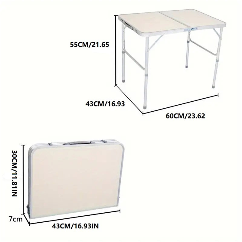 Petite table pliante d'extérieur