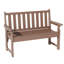 Banc d'extérieur robuste pour 2 personnes, capacité de 800 lb, bois de polyéthylène résistant aux intempéries, siège de patio durable et résistant aux intempéries-1531411040-1531411052