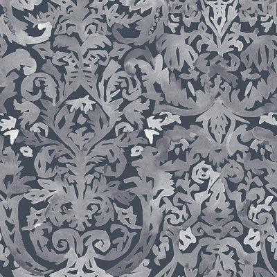 Mischa Peel & Stick Damask Roll