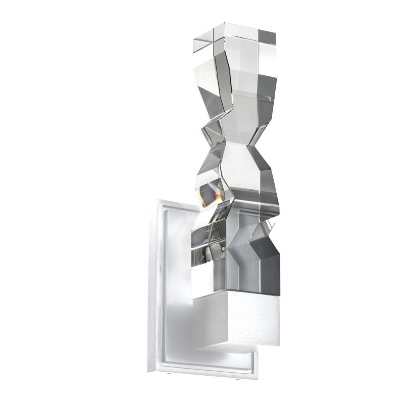 Mamadim Wall Sconce, 16.88" H x 5.88" W x 4.5" D, Matte White