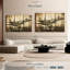 «Rustic Military Jet Wall Art» sur toile-1462981676