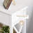 White Farmhouse End Table with Drawer, Open Shelf & X-Frame for Living Room