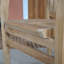 Chaise de patio empilable en teck Vassallo