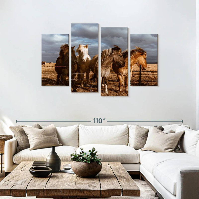 Iceland Pony, 48" H x 75" W