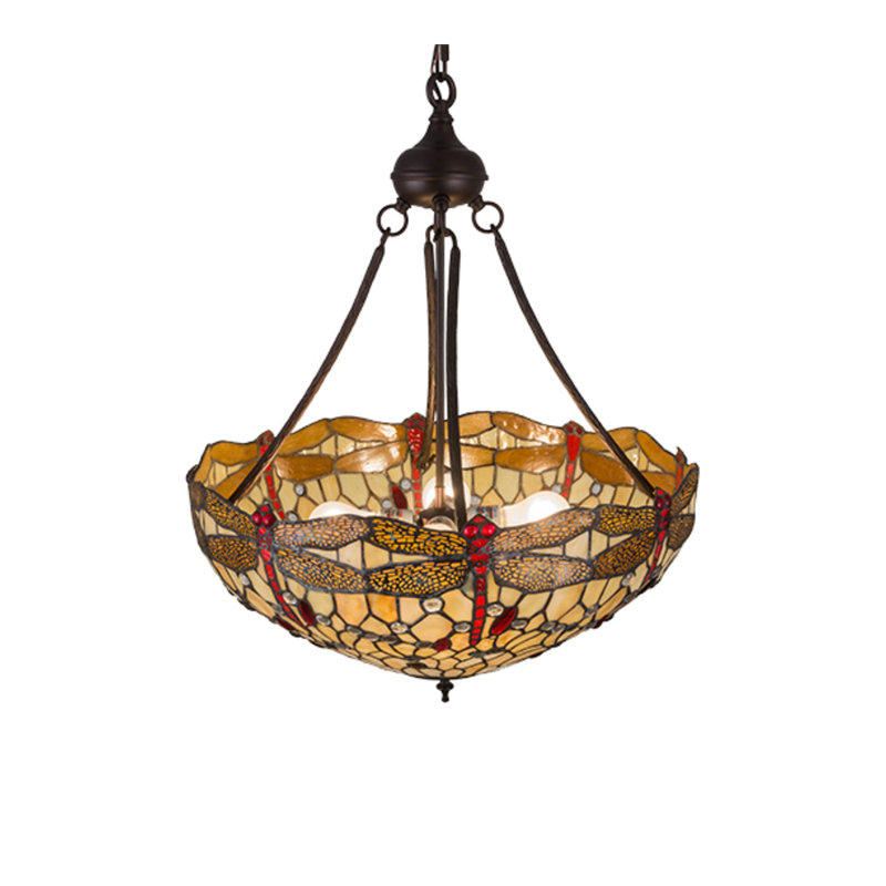 Tiffany Hanginghead Dragonfly 4 - Light Pendant