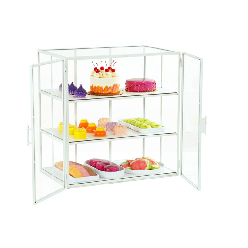 Juno Display Case, 23” H x 21” W x 18.25” D