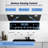 30" 900 CFM Insert Range Hood, Ducted/Ductless Convertible, 4 Speed Ultra-Quiet Operation, Remote/Touch/Gesture Control, Delayed Shutdown, Timer, Dishwasher-Safe Stainless Steel Baffle Filter, Charcoal Filter, Warm LED Lighting, Black 