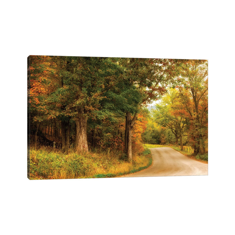 Autumn's First Day by Andy Amos - Wrapped Canvas Print, 30.48 cm H x 45.72 cm W