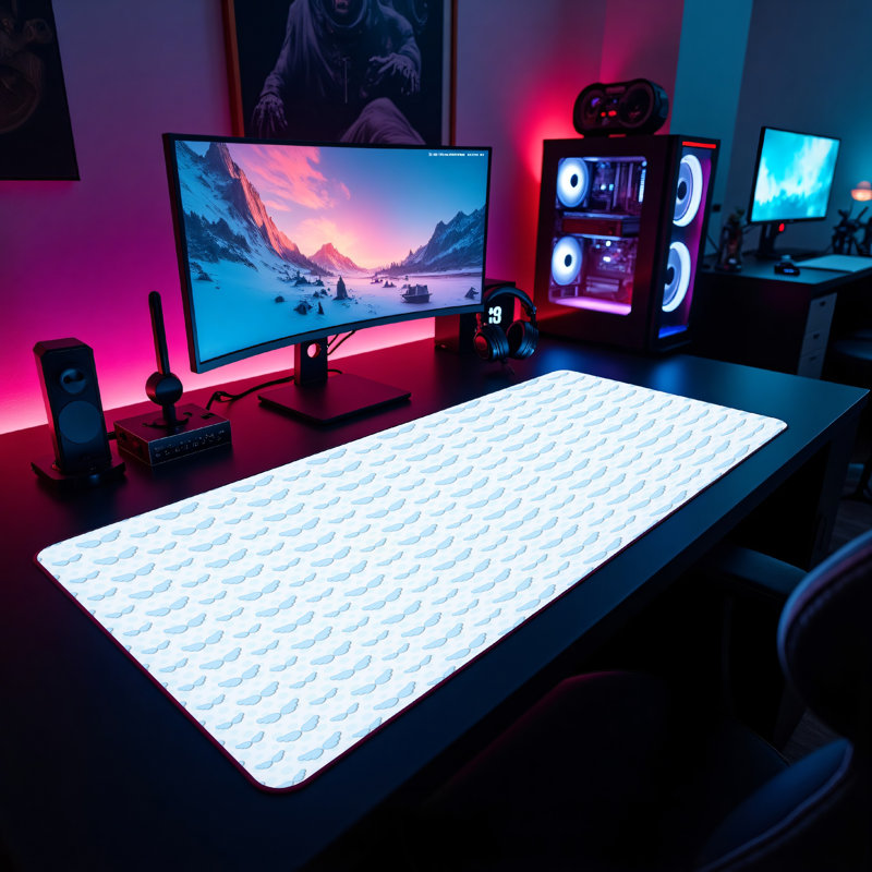 Polyester Desk Pad, 23.6x13.8