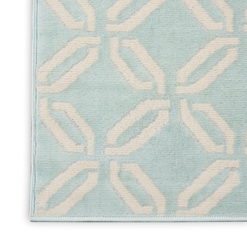 Garnier Geometric Indoor Rug, Rectangle 2' x 4'