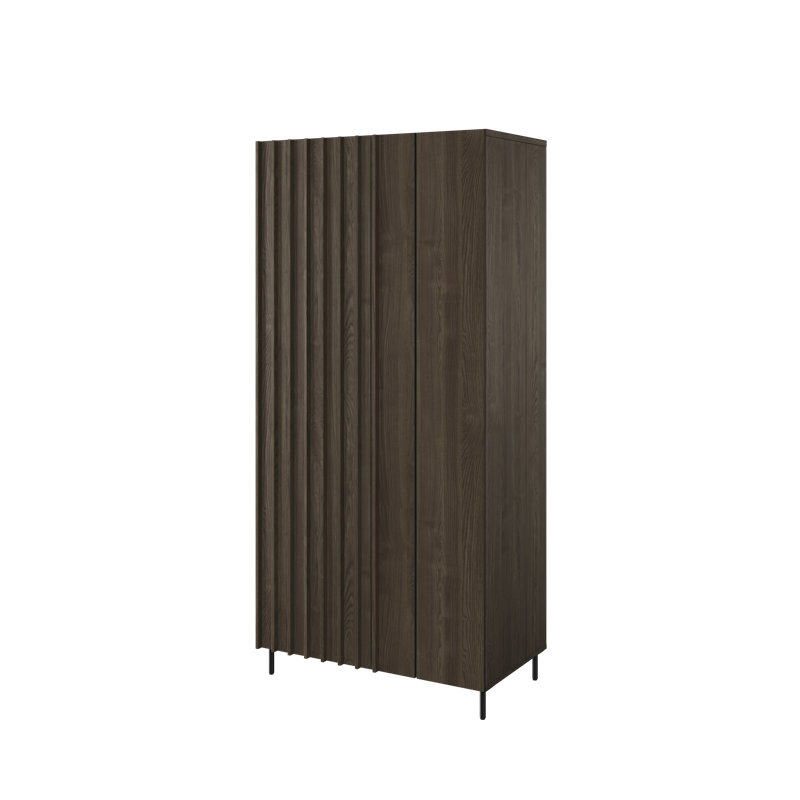 Riyan 2 Door Manufactured Wood Wardrobe