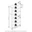 Tani 80.01cm W Manufactured Wood Shelving Unit-621094318