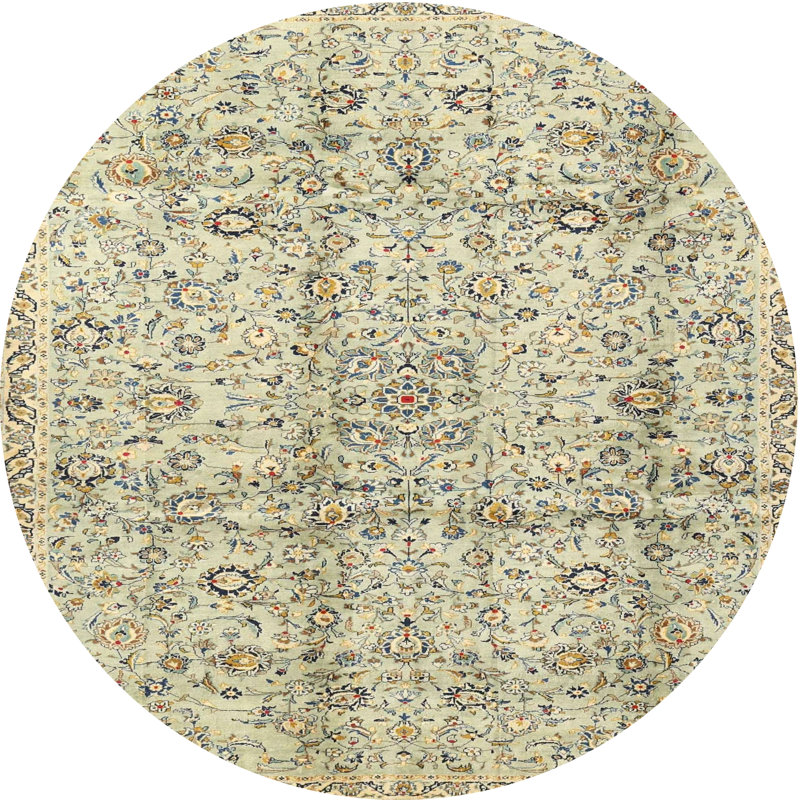 Oriental Indoor Rug, Round 4'