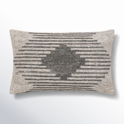 Mahala Geometric Cotton Throw Pillow