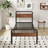 14 Inch Bed Frame with Wood Headboard and Footboard-1358834406