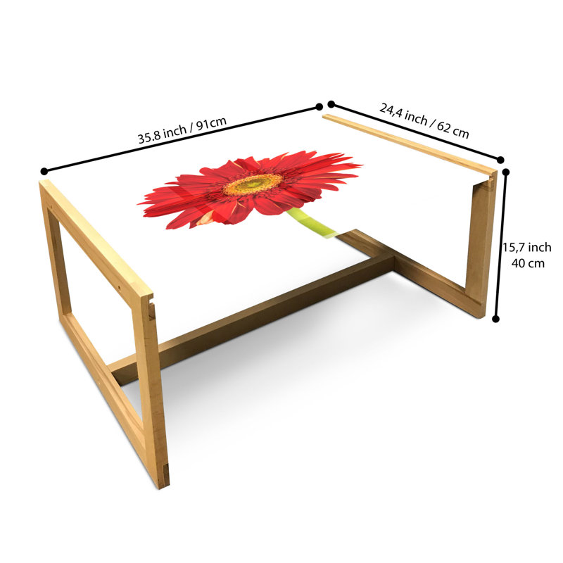Jacob-Charles Sled Coffee Table, 90cm H x 62cm W x 40cm D